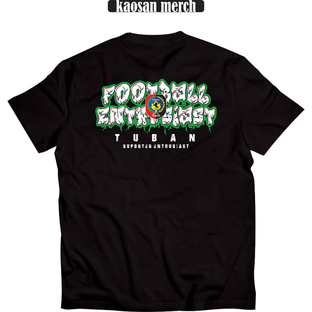 Tuban Supporter Tuban Supporter เสื้อยืดผ้าฝ้ายหวี
