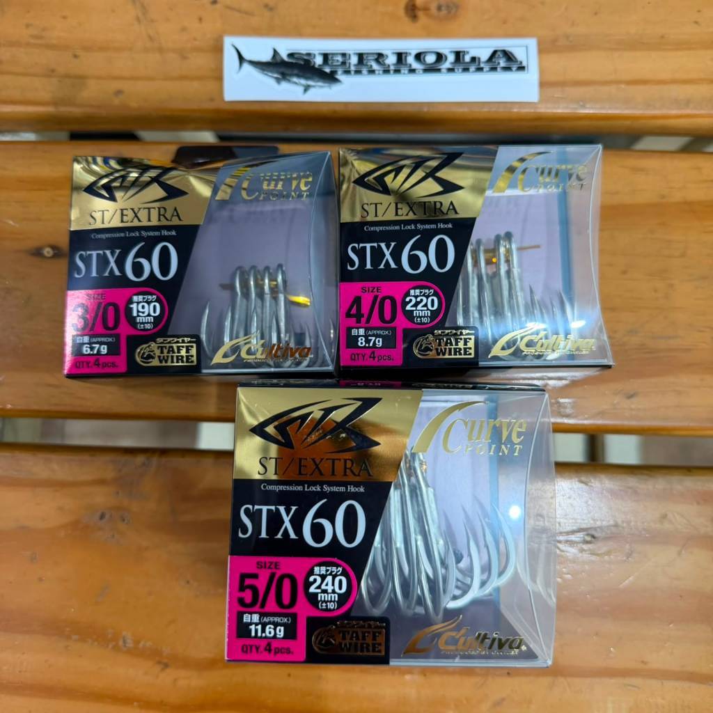 OWNER STX-60 STINGER TREBLE EXTRA HD HOOK ต้นฉบับ