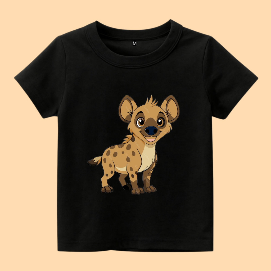 เสื้อยืดเด็กรูปสัตว์ hyena