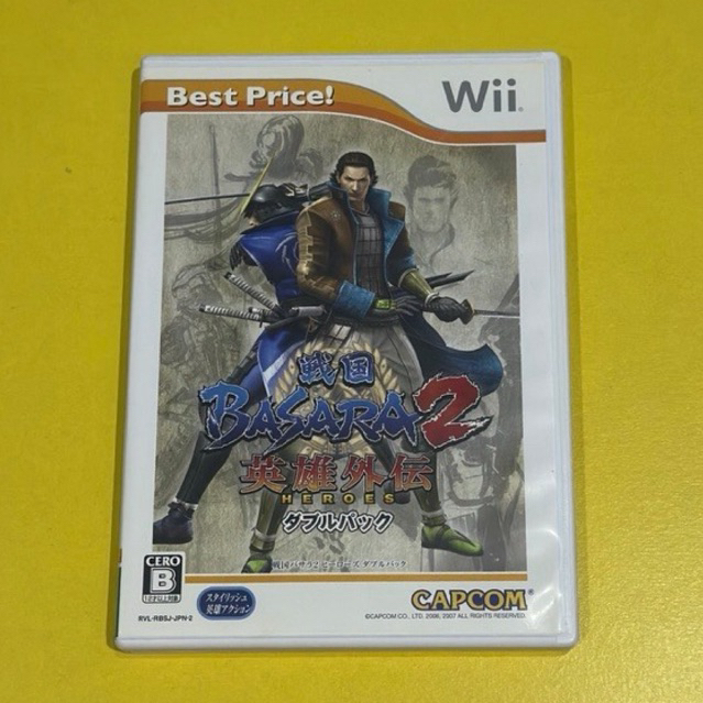 Nintendo Wii Sengoku Basara 2 Heroes JPN
