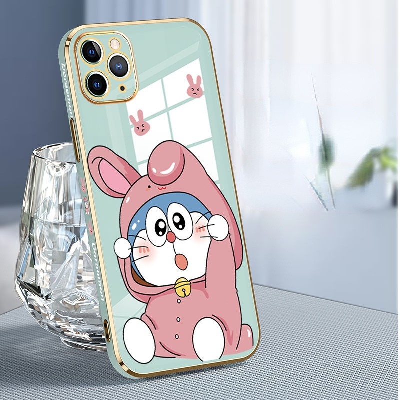 Softcase โดราเอมอนภาพประกอบสําหรับVIVO G2 S1PRIME S10E S12 S16 S16E S17 S18PRO S19PRO T1 T2 T3ULTRA 