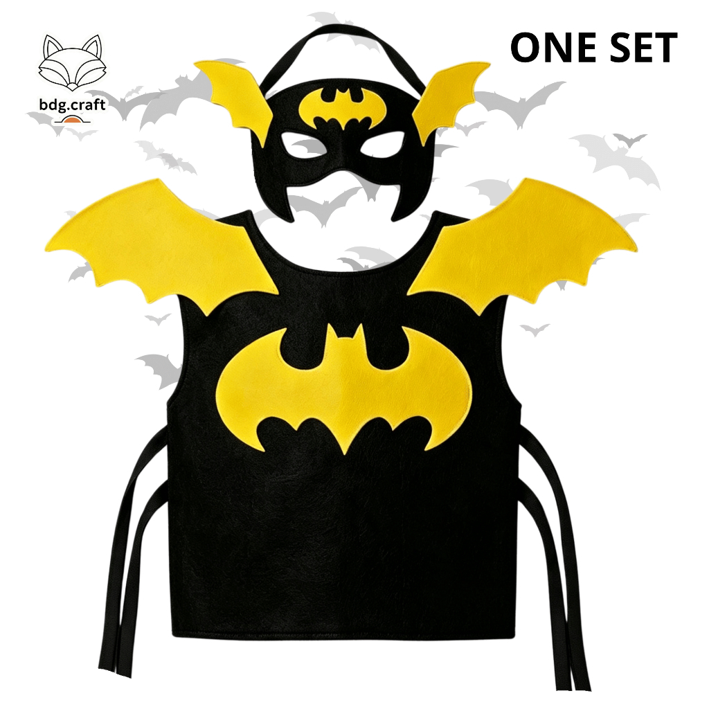 Bdg.craft คอสเพลย์ helloween hero ค้างคาวเครื่องแต่งกาย