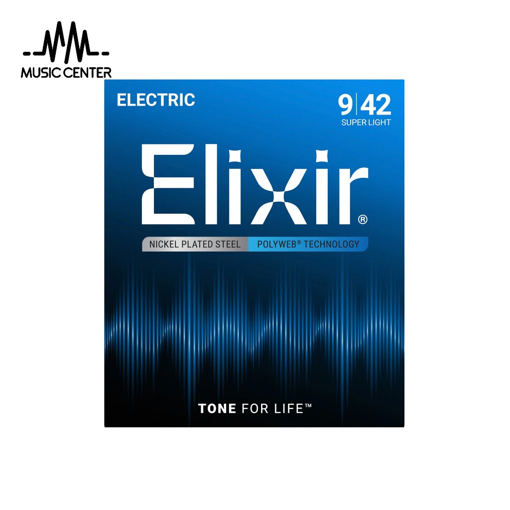 ELIXIR 12000 Polyweb 9-42 สายกีตาร์ไฟฟ้า