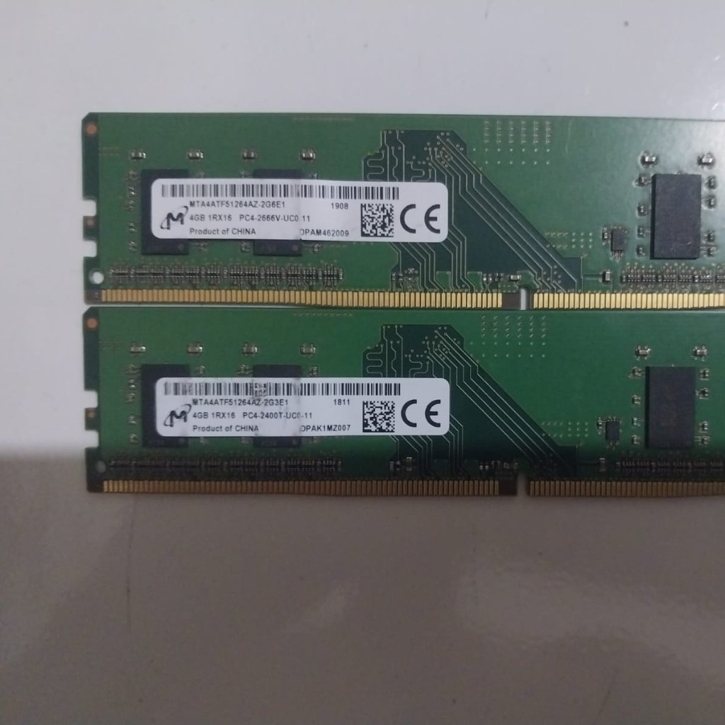 DDR4 RAM 4GB PER PIECE MICRON BRAND NORMAL