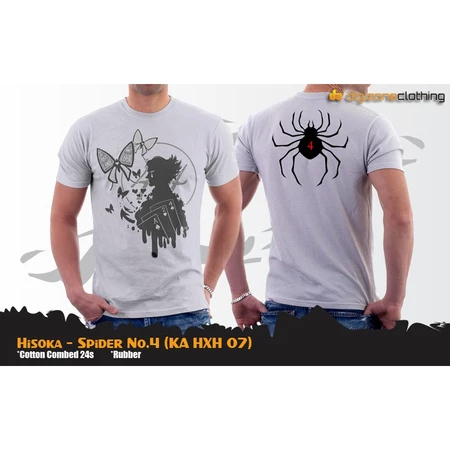 เสื้อยืดอนิเมะ Hunter x Hunter Hisoka Spider KA HXH 07