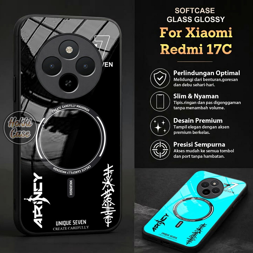 เคส Redmi 17C - เคส Redmi 17C Glass Softcase - เคส Redmi 17C - เคส Redmi 17C ล่าสุด - Xiaomi Redmi 1