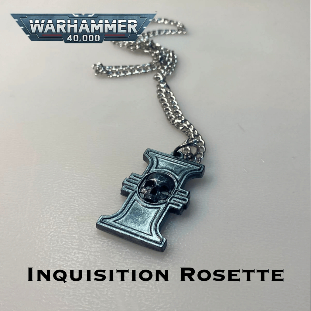 สร้อยคอ Warhammer Inquisition Rosette 40K