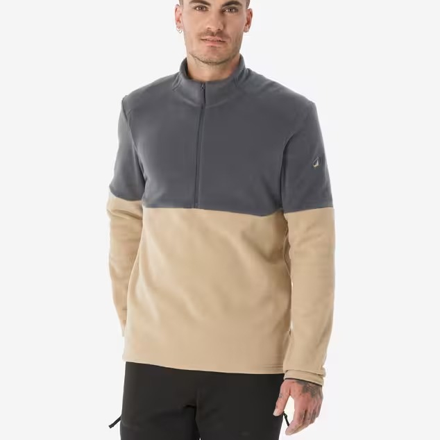 MH500 HALF-ZOP FLEECE HIKING JACKET MH100 DECATHLON แจ็คเก็ตกลางแจ้ง TREKKING JACKET