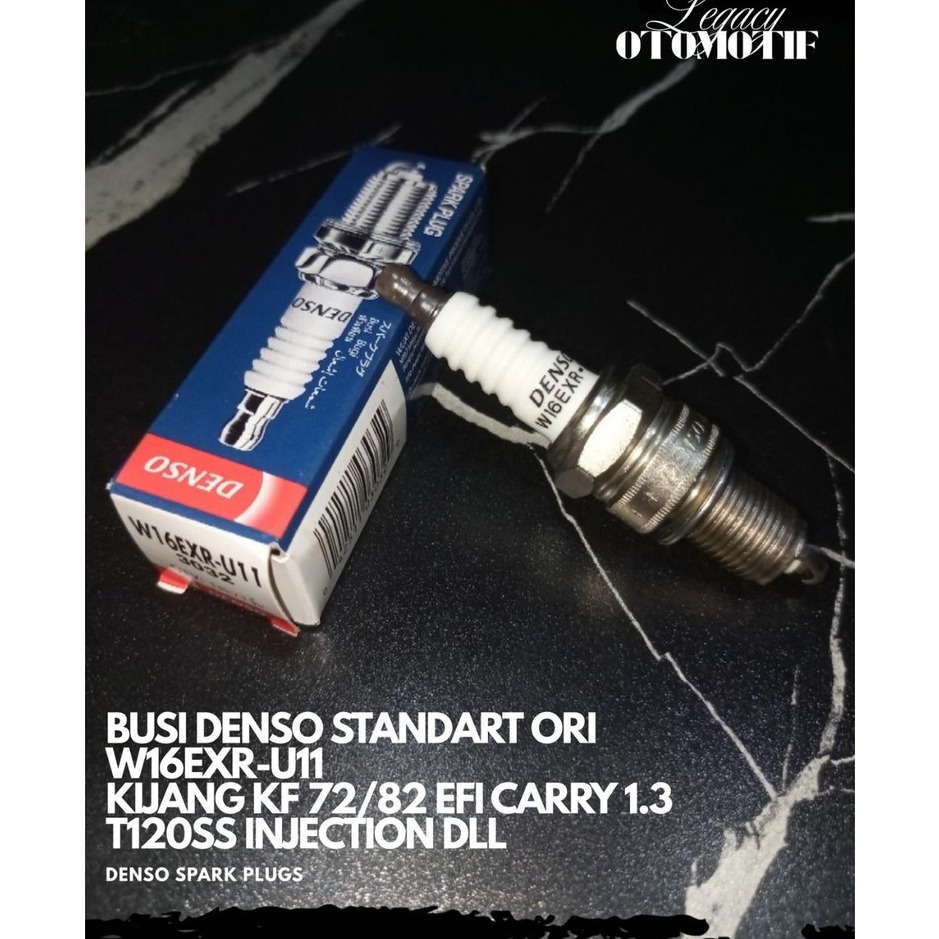 [Legacy] DENSO STANDARD ORIGINAL W16EXR-U SPARK PLUG ORIGINAL TOYOTA KIJANG KF 72/82 EFI T120 SS INJ