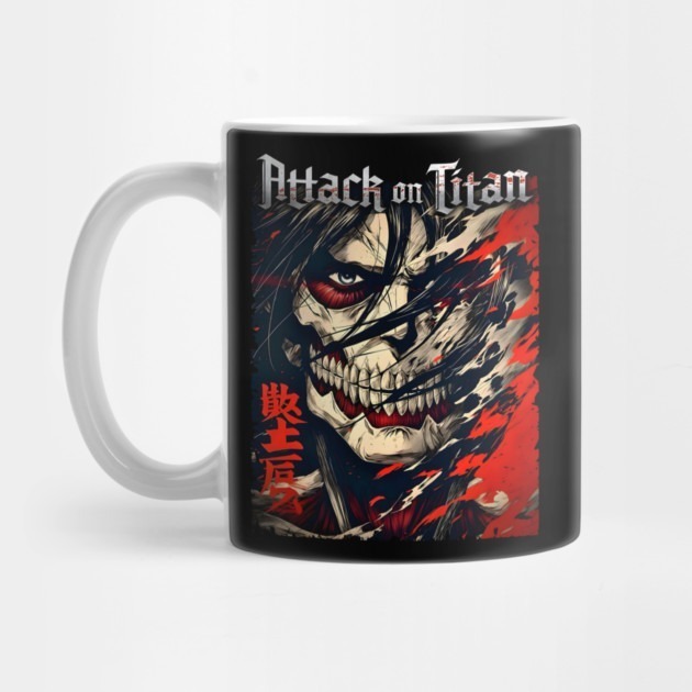 Attack on Titan Eren Founding Titan Form Tea Mug