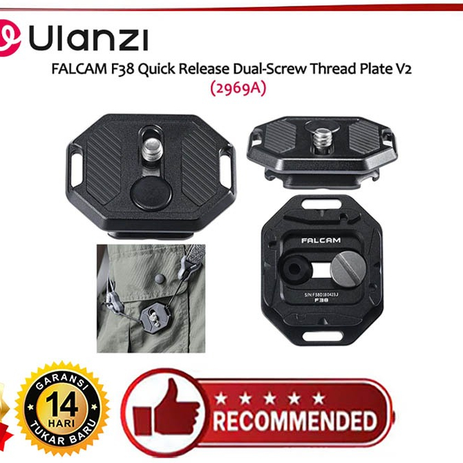 Ulanzi Falcam F38 Quick Release Dual Screw Thread Plate V2