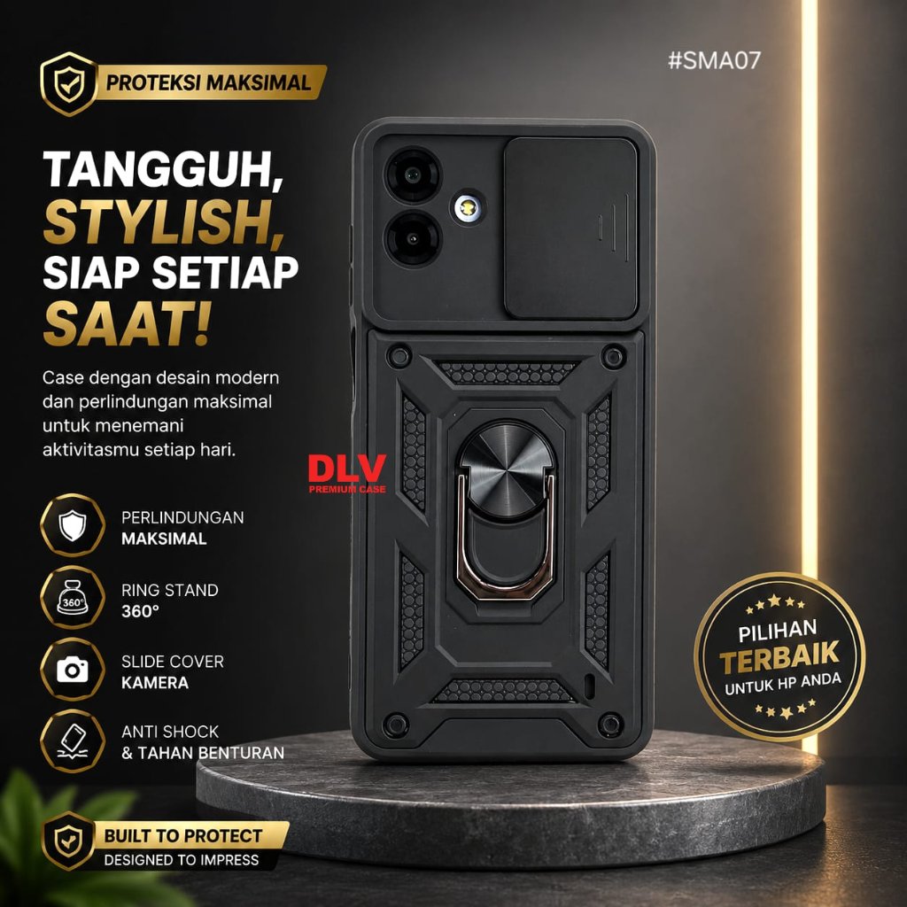 SAMSUNG A08 SAMSUNG A07 4G SAMSUNG A07 5G กรณี TRANSFORMER SLIDE สีดําเท่านั้น CASE ROBOT CASE SAMSU
