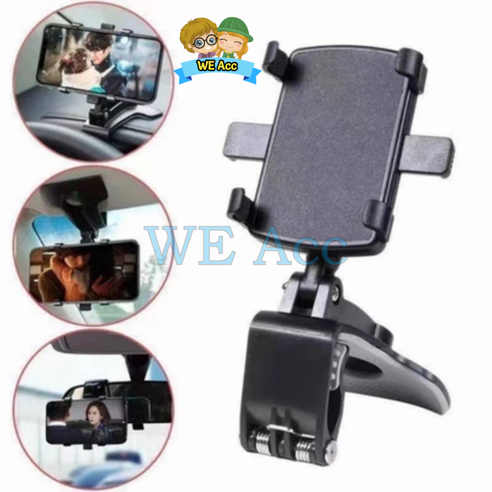 HP [WE-SH] HD-35 UNIVERSAL 360 DEGREE ที่วางโทรศัพท์ในรถยนต์ HANDPHONE CLAMP HOLDER PHONE TRIPOD HOL