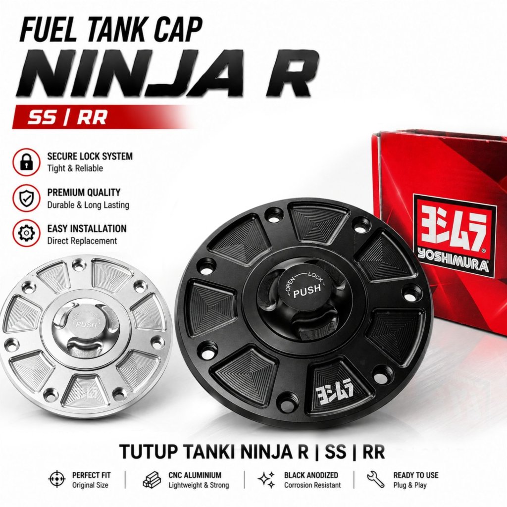 Kawasaki Ninja R RR SS Fuel Yoshimura ฝาถัง Universal Ninja R RR SS