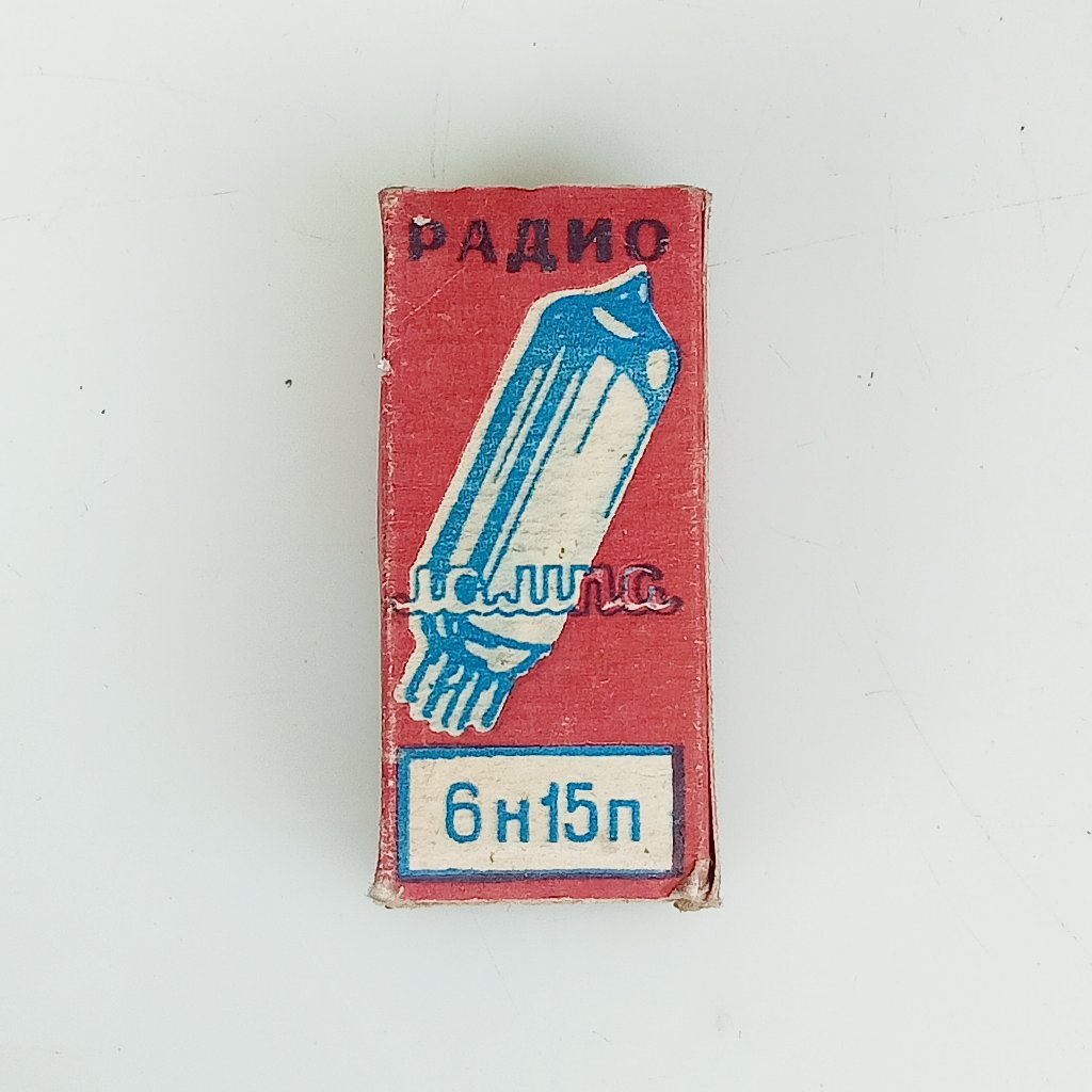 NOS Tube 6H15n / 6N15P หลอดสูญญากาศ Double Triode / ท่อรัสเซีย Equation 6J6 หรือ ECC91