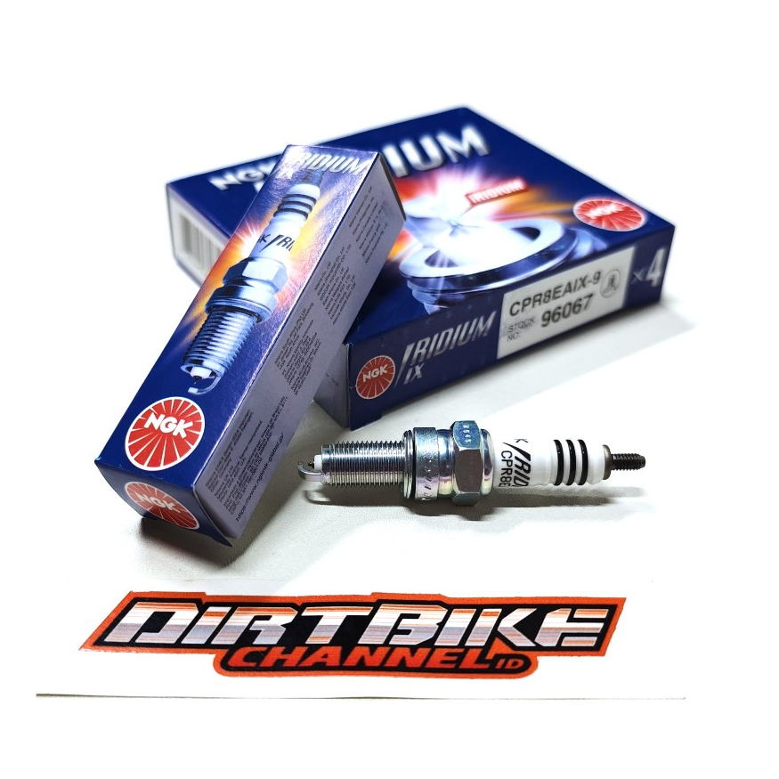 NGK Iridium IX CPR8EAIX-9 หัวเทียน NMAX Aerox Vario 110 FI Jupiter MX Satria FU Lexi ADV PCX