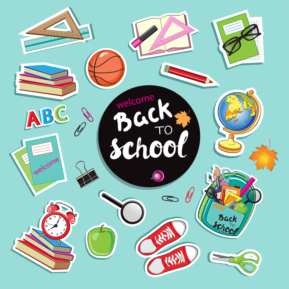 SCHOOL STICKERS - BACK TO SCHOOL STICKERS - CHILDRENS REWARD STICKERS