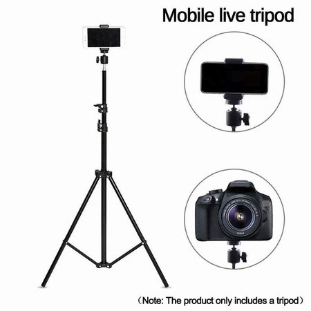 TOMBOL 2.1M TRIPOD + MINI BALL / HEAD BALL + PREMIUM HOLDER / E HOLDER + TOMSIS 1 ปุ่ม