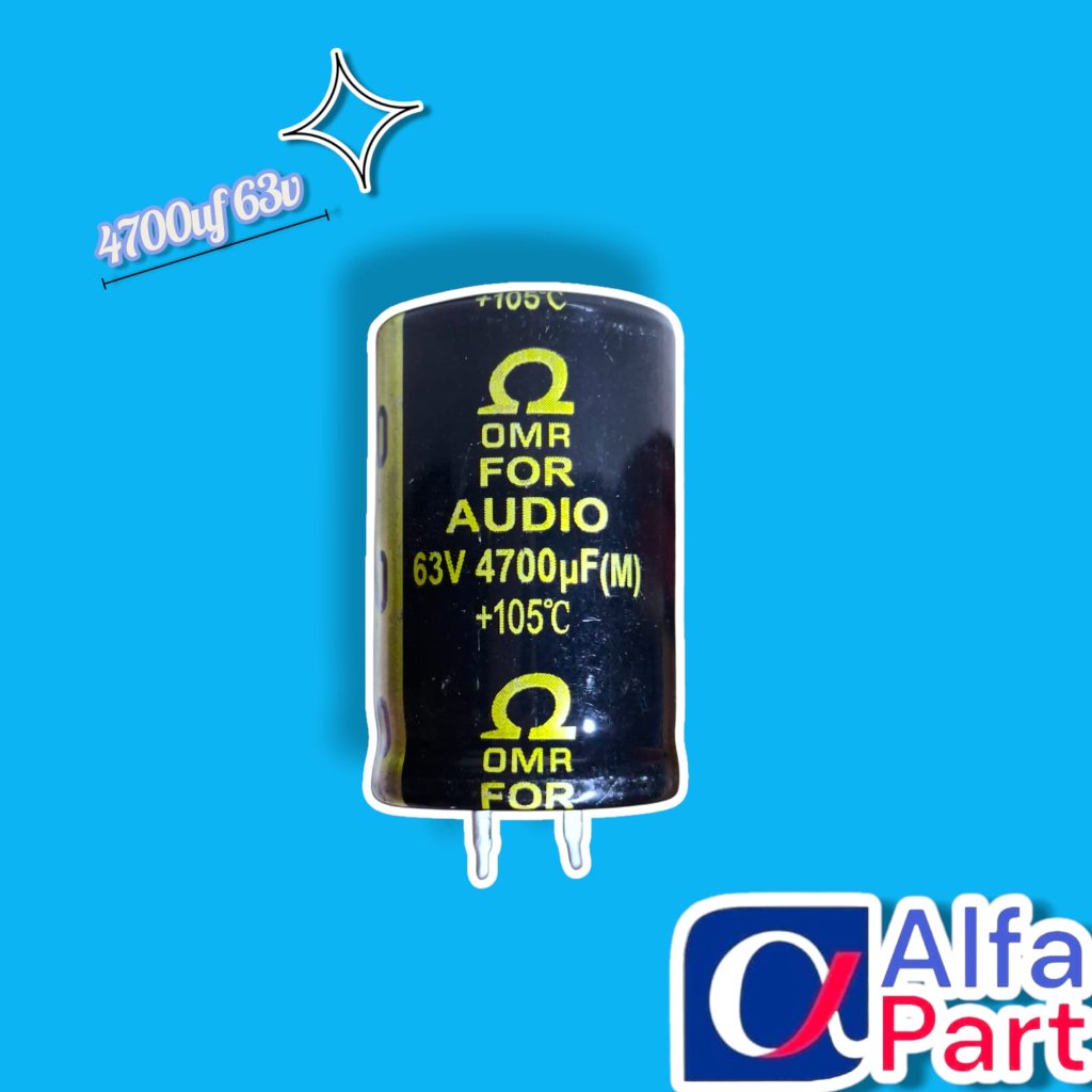 ELCO 4700UF 63V OMR สําหรับเสียง