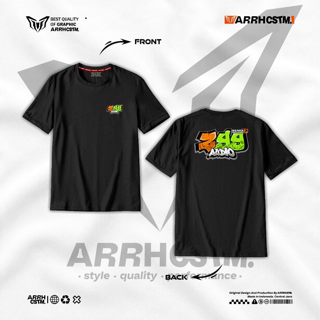 เสื้อยืด ZAINUL99 X Z99 AUDIO Sound Horeg