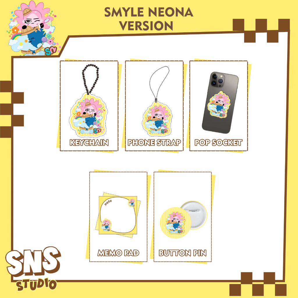 MARCHANDISE GMM FANDAY - SMYLE NEONA