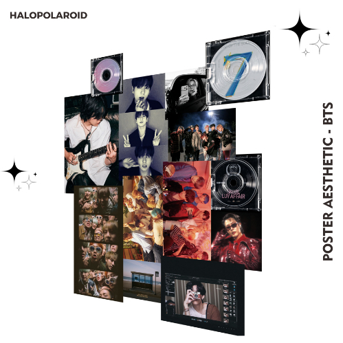 BTS Aesthetic Poster Aesthetic Wall Decor Wall Decor ความงาม - Halo 4