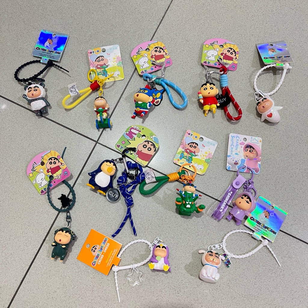 HP GANTUNGAN SHINCHAN BAG & PHONE KEYCHAIN