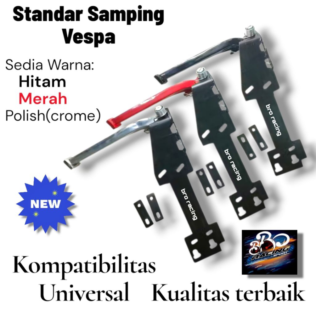 ขาตั้งข้างเวสป้า ขาตั้งข้าง Vespa Rep Sip Px Sprint Excel Super All Vespa