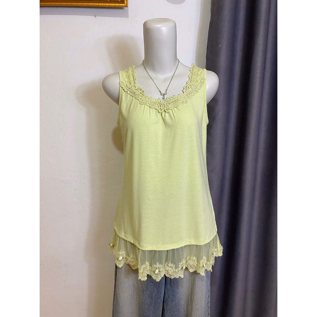 เสื้อกล้ามวินเทจ axes femme