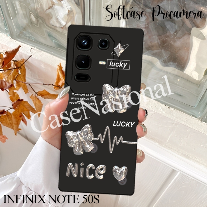 Kessing Infinix Note 50s - Note 50x - Note 50 - Note 50 Pro - Note 50 Pro Plus กันชน softcase hp vir