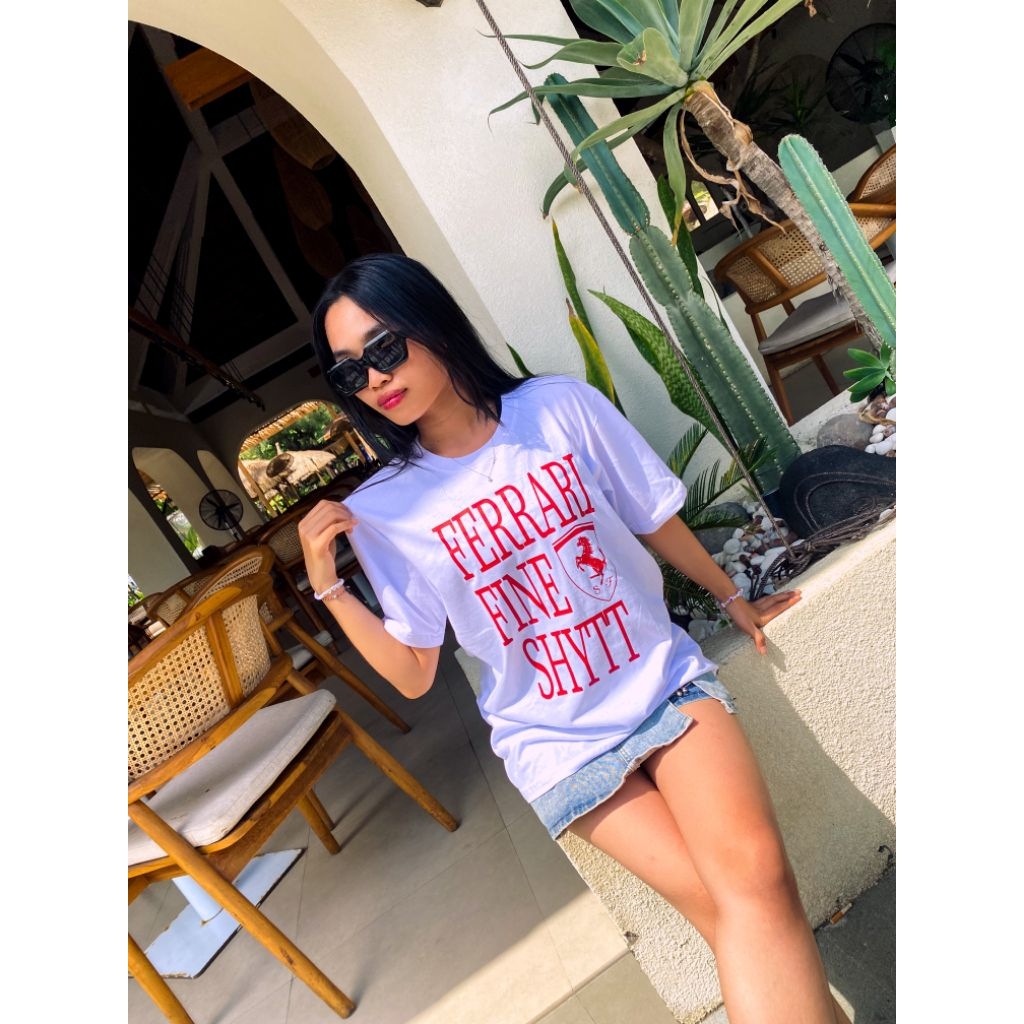 เสื้อยืด FERRARI FINE SHYTT