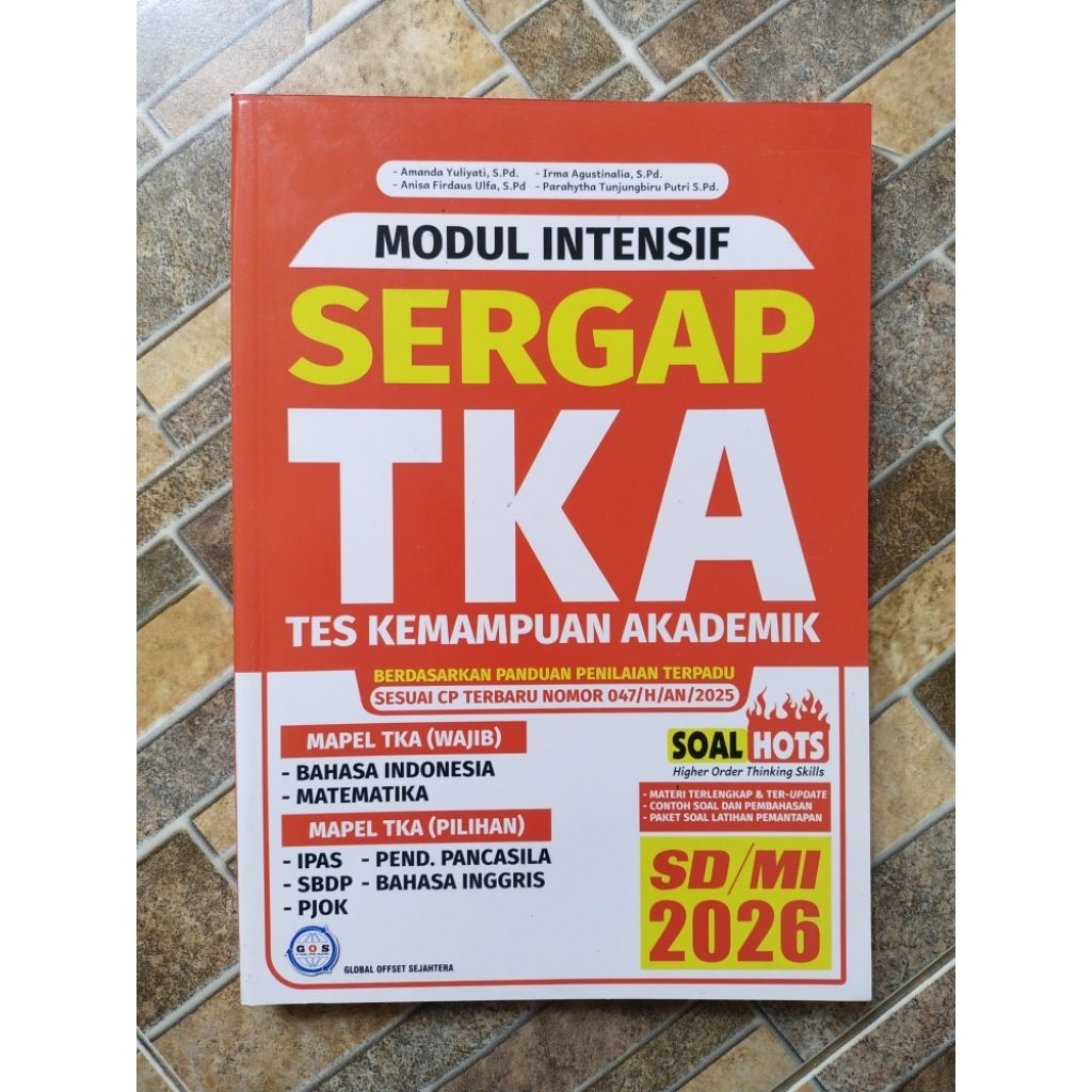 SERGAP TKA Intensive Module for Elementary School/Islamic Elementary School 2026| การลงโทษ| Gos gos 
