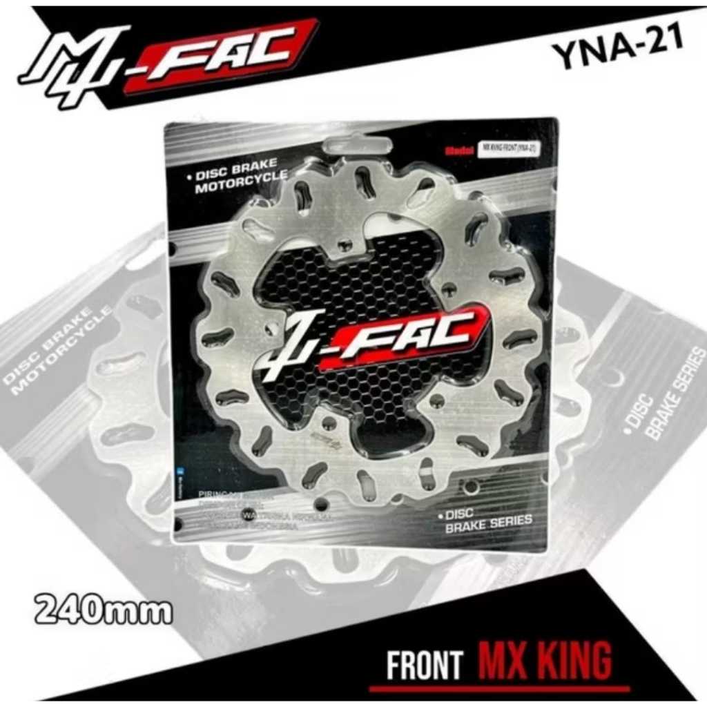 MUFAC จานหน้า MX KING UK 240MM รุ่นหยักธรรมดา AM88