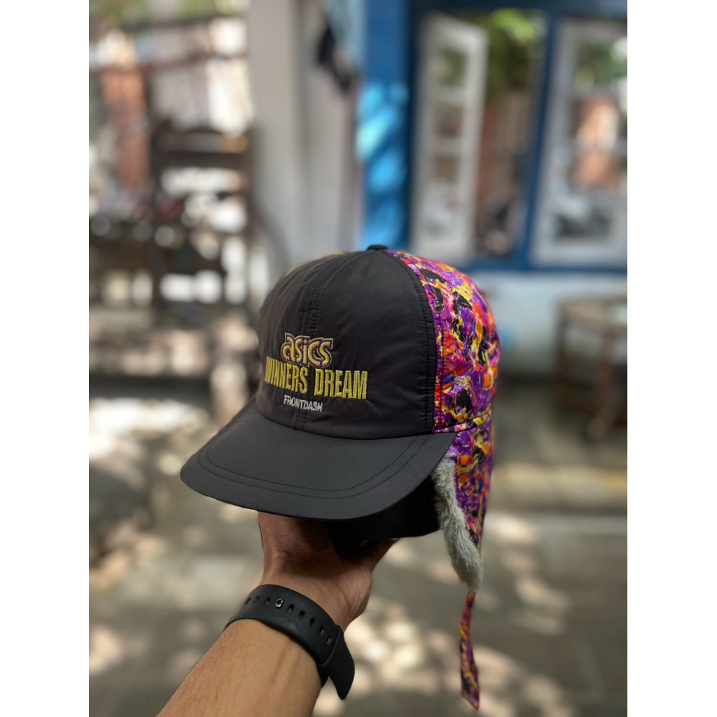 หมวกวินเทจแบรนด์ Asics