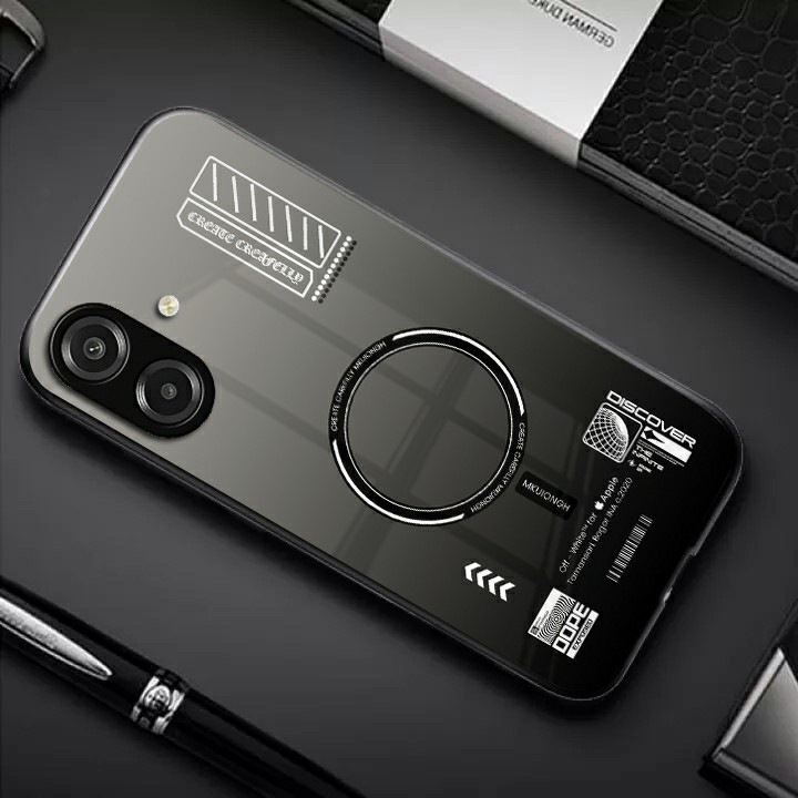 เคสแบบนิ่มกระจกเคลือบเงา Samsung A07 - เคสโทรศัพท์มือถือ - Samsung A07 - GC 484