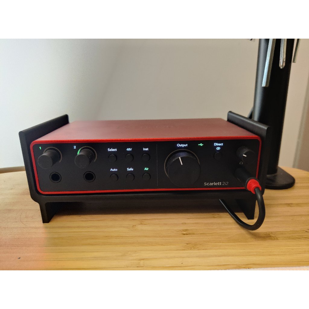 ขาตั้งสําหรับ Focusrite Scarlett 2i2 Studio 4th Gen / 2 i2 Gen 4 Holder- F3D