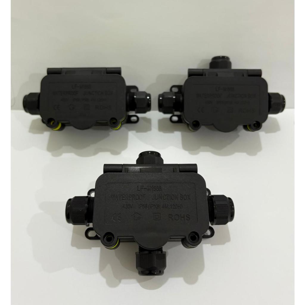 กันน้ํา Terminal Junction กล่อง M1668 2T 3T 4T IP66 IP68 Terminal กล่องสายไฟเชื่อมต่อ 450V