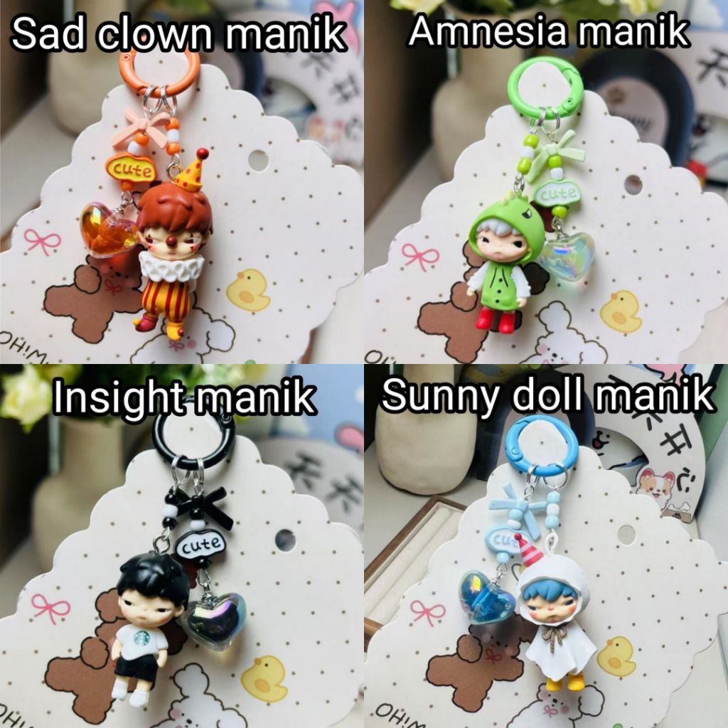 พวงกุญแจโทรศัพท์ Hirono & kubo mini charm (ไม่เป็นทางการ)