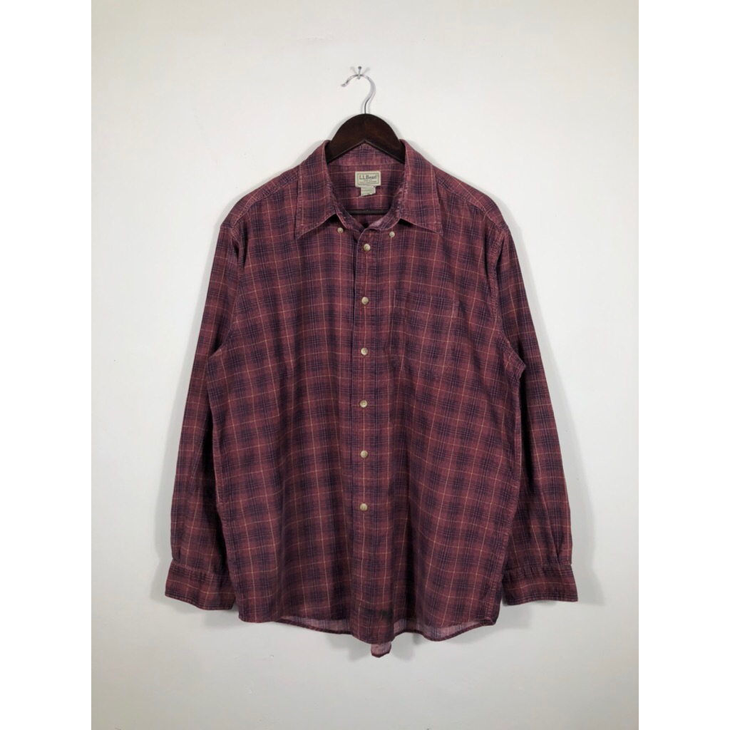 LL BEAN CORDUROY SHIRT