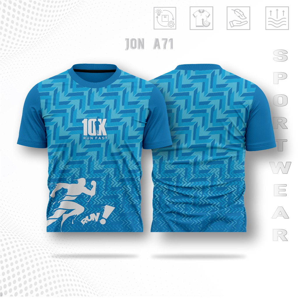 ENIMBUS Vintage Jersey - Dryfit Running Shirt Sublim Futsal Volleyball Badminton Sporty JON-A71