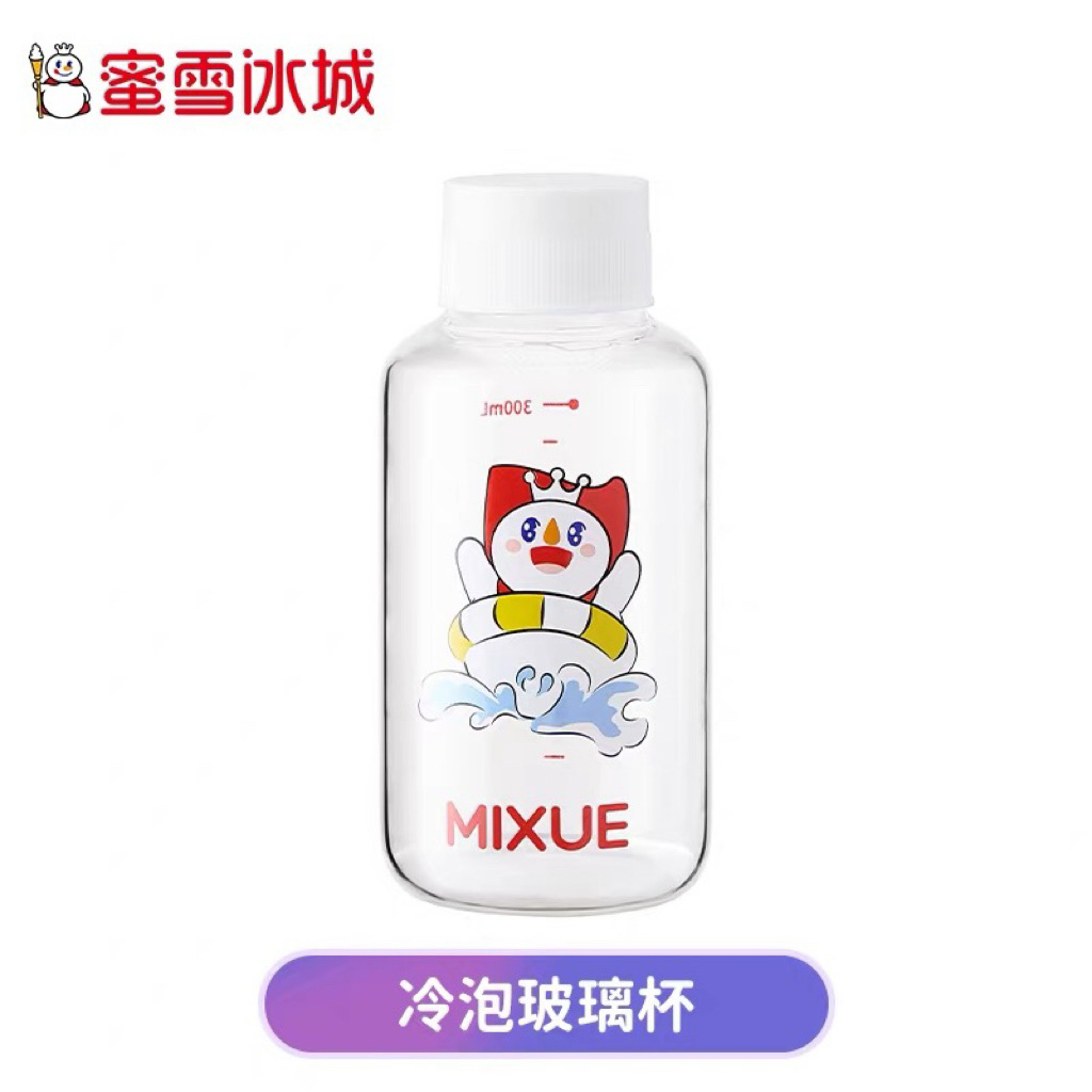 MIXUE MERCHANDISE ขวดแก้ว
