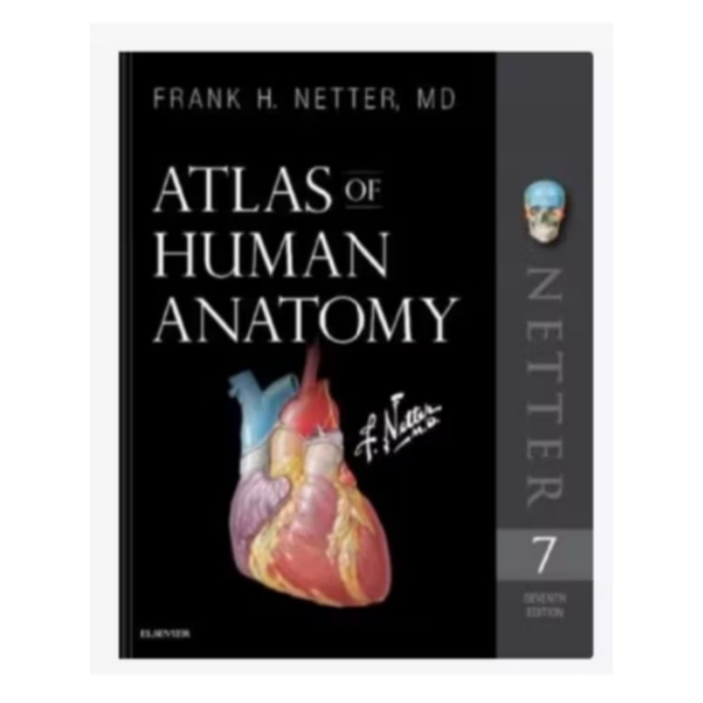 หนังสือ ATLAS OF HUMAN ANATOMY PHYSICAL