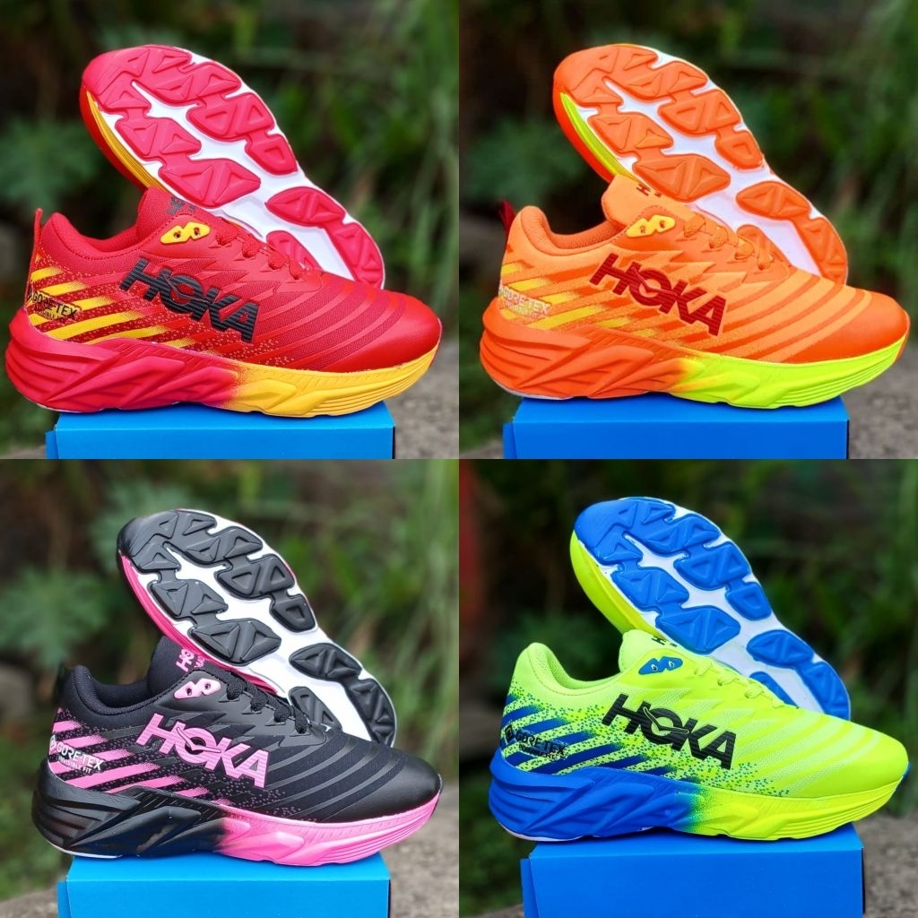 HOK4 M4CH 5 G0R3TEX รองเท้าวิ่งผู้หญิงกลางแจ้ง