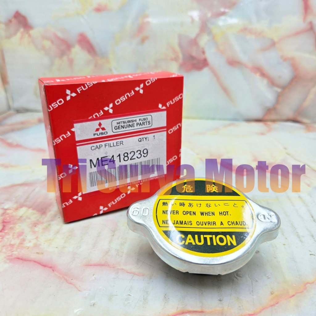 ฝาถ้วยหม้อน้ํา Mitsubishi Ps125 Canter Turbo Fe74 4D34T ME ฝาหม้อน้ําระบายความร้อน418239