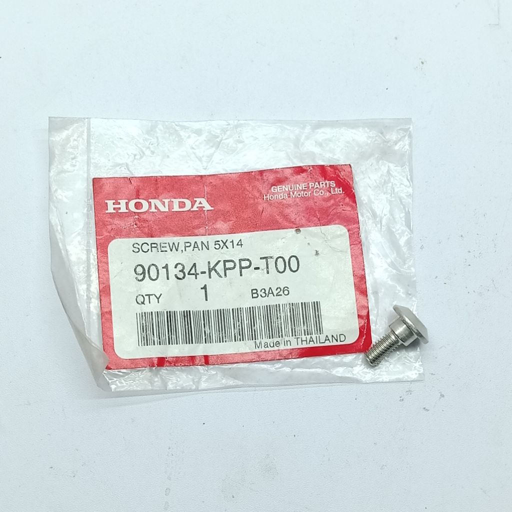 BOLT NUT COVER BODY KEY L SCREW PAN 5X14 THAILAND CB 150 CB150 R LED CBR 150 CBR 250RR K64 90134-KPP