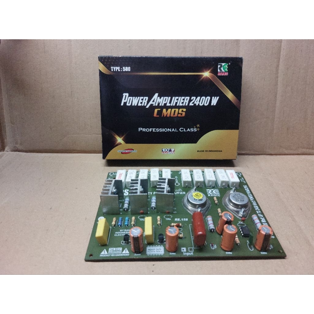 CMOs 2400w Mono Power Amplifier Driver Kit