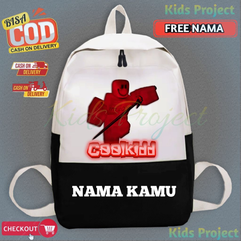 Killers Coolkidd Forsaken Roblox Character กระเป๋าเป้เด็ก