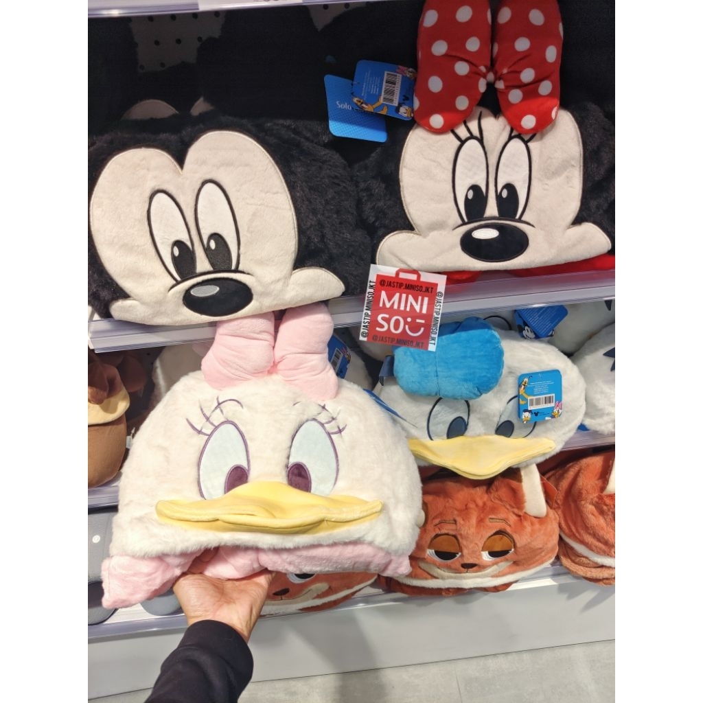 โอ้ Some! 🆕 DISNEY Mickey MOUSE Collection ผ้าห่มมีฮู้ด (140x100cm) Mickey / MINNIE / DONALD / DAISY