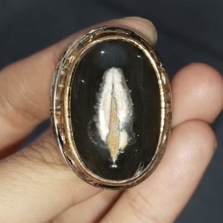 แหวนหินคอรัลหนงกา 25B17Bu9mm