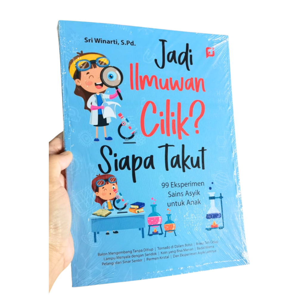 หนังสือการศึกษาสําหรับเด็กกลายเป็นนักวิทยาศาสตร์? WHO IS AFRAID - 99 FUN SCIENCE EXPERIMENTS สําหรับ